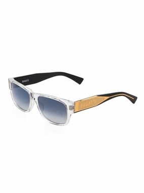 New! BUGATTI 12 CRY Stylish Luxury Crystal Clear Sunglasses, Authentic